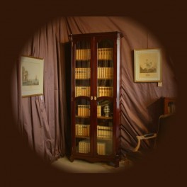 furnishing decoration, transition style bookcase