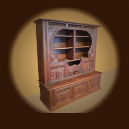 furnishing decoration,"Quimper" bookcase,